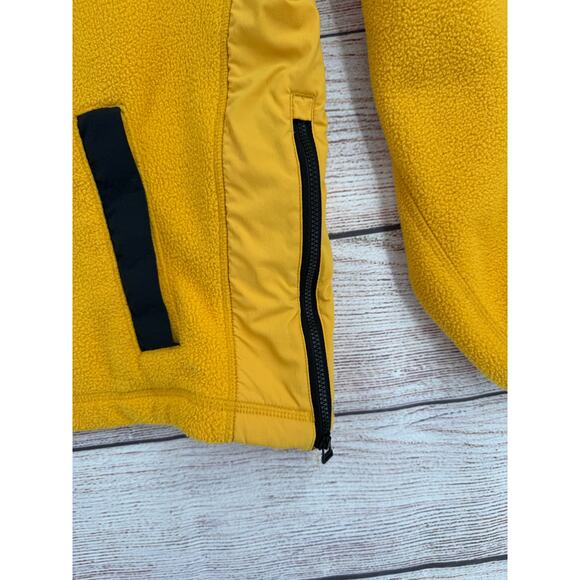 Outdoor Afro x REI Co-Op 1/4 Zip Fleece Pullover Womens Medium Yellow Black - Picture 3 of 16